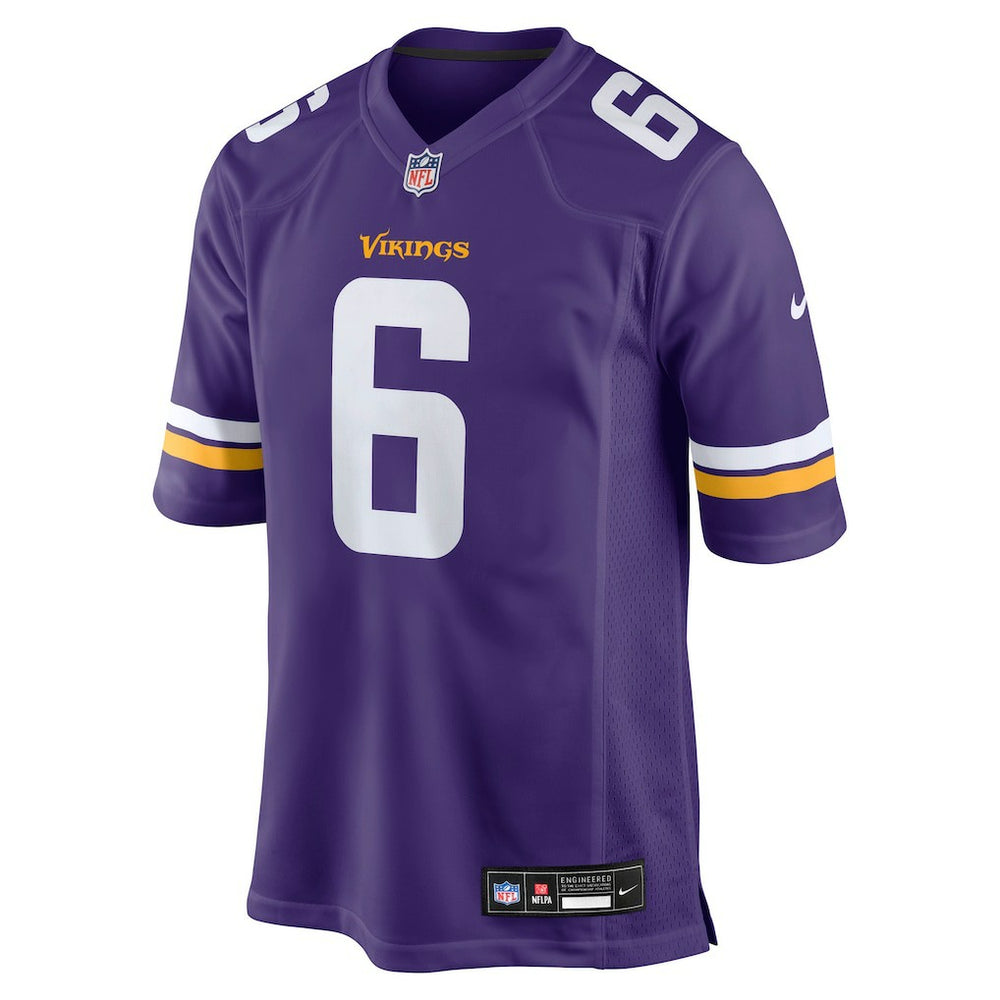 Dwight McGlothern Minnesota Vikings Team Game Jersey - Purple