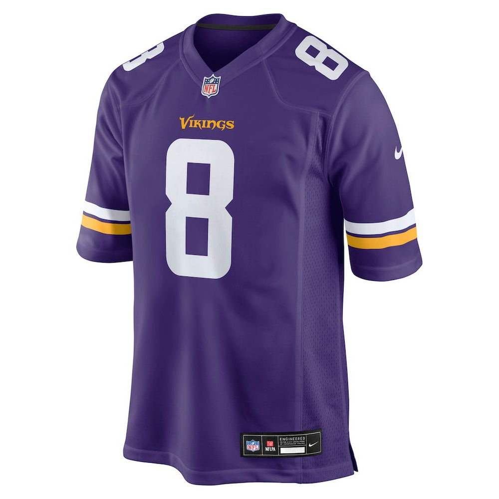 Jeff Okudah Minnesota Vikings Team Game Jersey - Purple