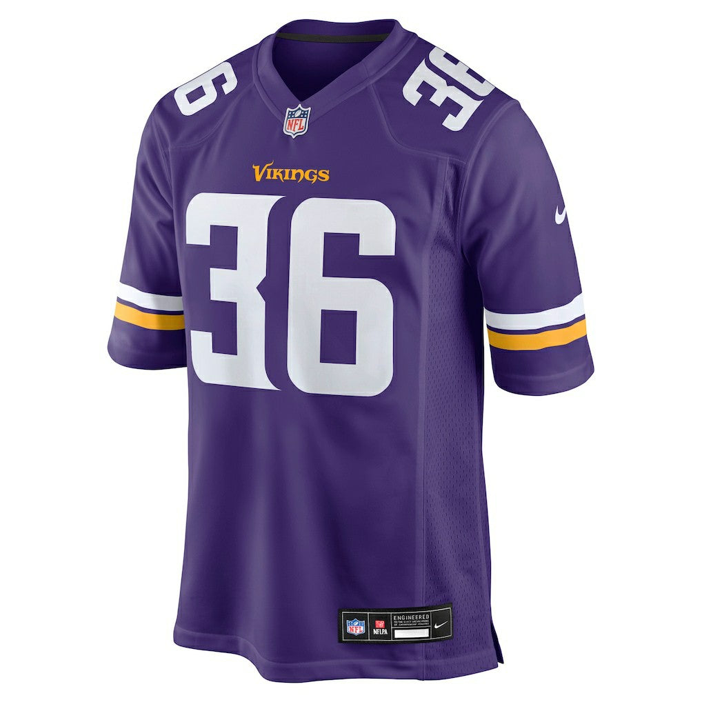 Zavier Scott Minnesota Vikings Team Game Jersey - Purple