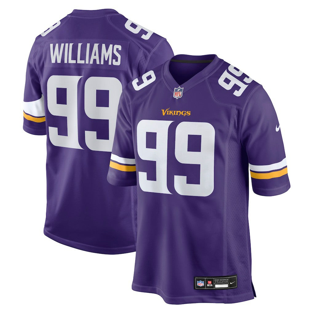 Elijah Williams Minnesota Vikings Team Game Jersey - Purple