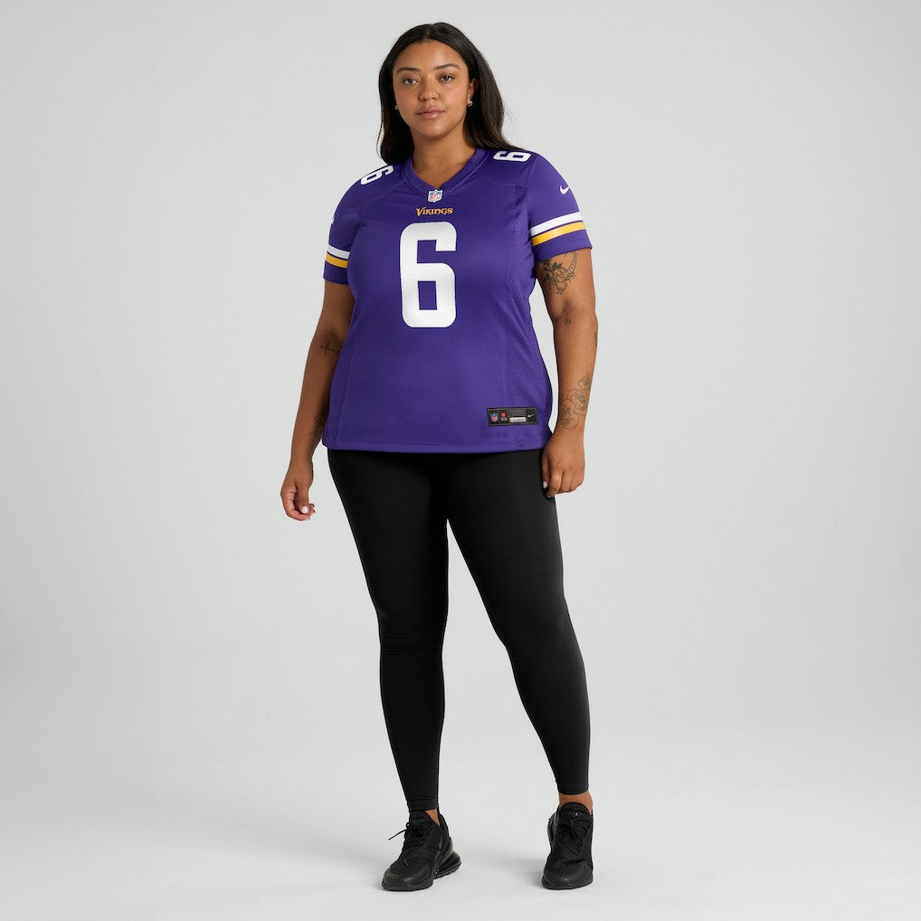 Dwight McGlothern Minnesota Vikings Women's Team Game Jersey - Purple
