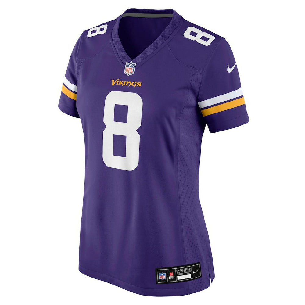 Jeff Okudah Minnesota Vikings Women's Team Game Jersey - Purple