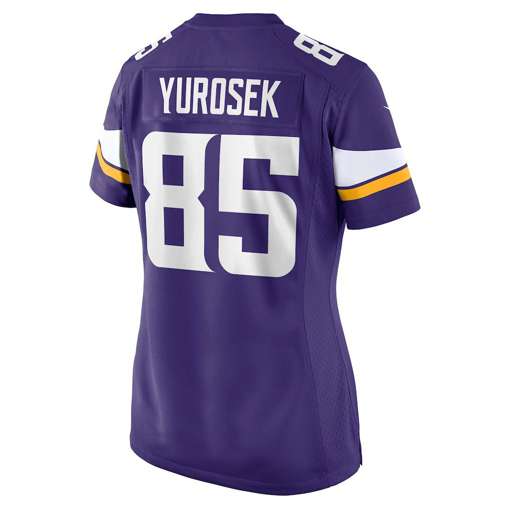 Ben Yurosek Minnesota Vikings Women's Team Game Jersey - Purple