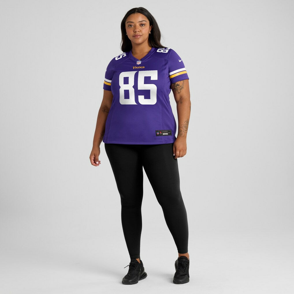 Ben Yurosek Minnesota Vikings Women's Team Game Jersey - Purple