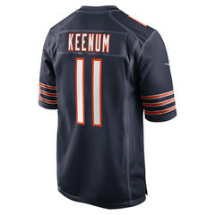 Case Keenum Chicago Bears Team Game Jersey - Navy