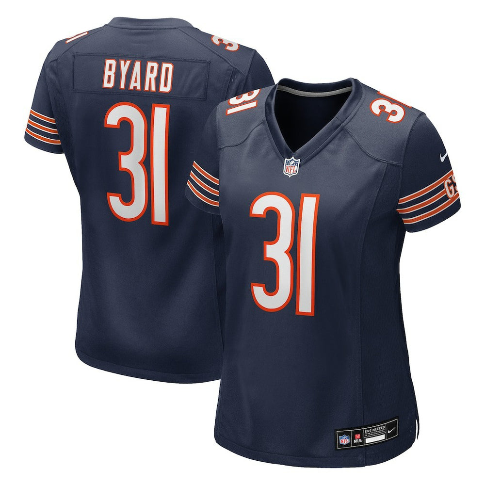 Kevin Byard Chicago Bears Women's Team Game Jersey - Navy