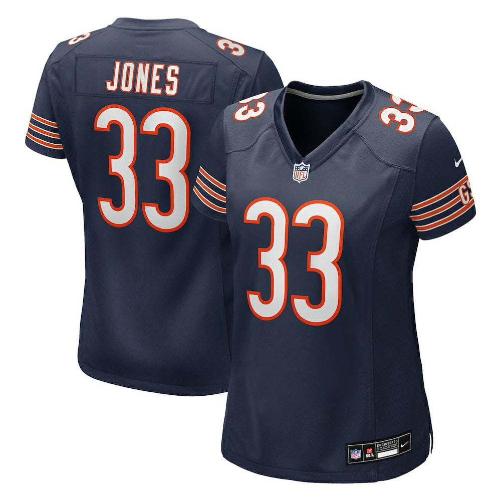 Jaylon Jones Chicago Bears Women's Team Game Jersey - Navy