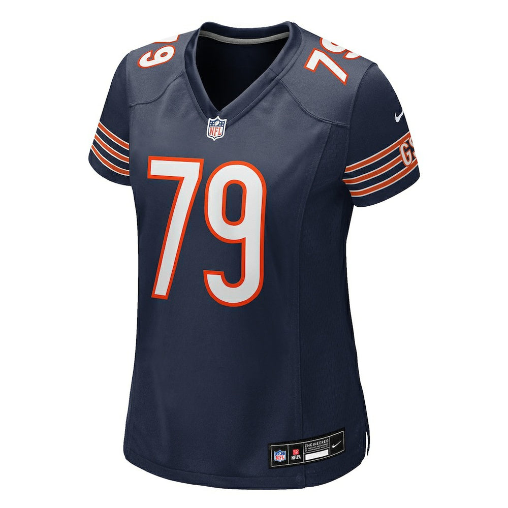 Theo Benedet Chicago Bears Women's Team Game Jersey - Navy