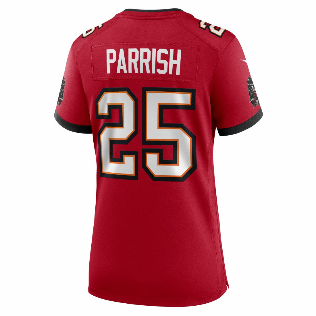 Jacob Parrish Tampa Bay Buccaneers Women's Team Game Jersey - Red