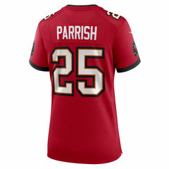 Jacob Parrish Tampa Bay Buccaneers Women's Team Game Jersey - Red
