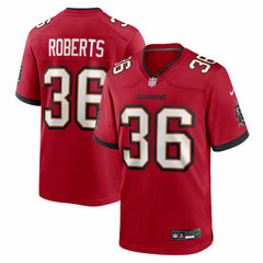 JJ Roberts Tampa Bay Buccaneers Team Game Jersey - Red