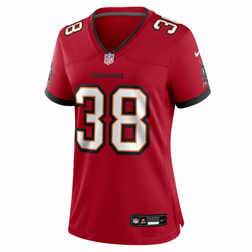 Rashad Wisdom Tampa Bay Buccaneers Women's Team Game Jersey - Red