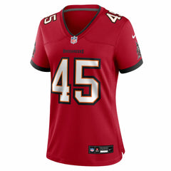 Deion Jones Tampa Bay Buccaneers Women's Team Game Jersey - Red