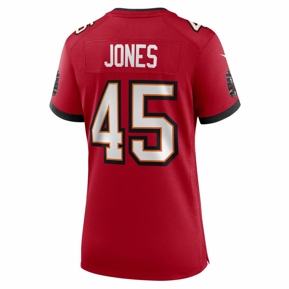 Deion Jones Tampa Bay Buccaneers Women's Team Game Jersey - Red