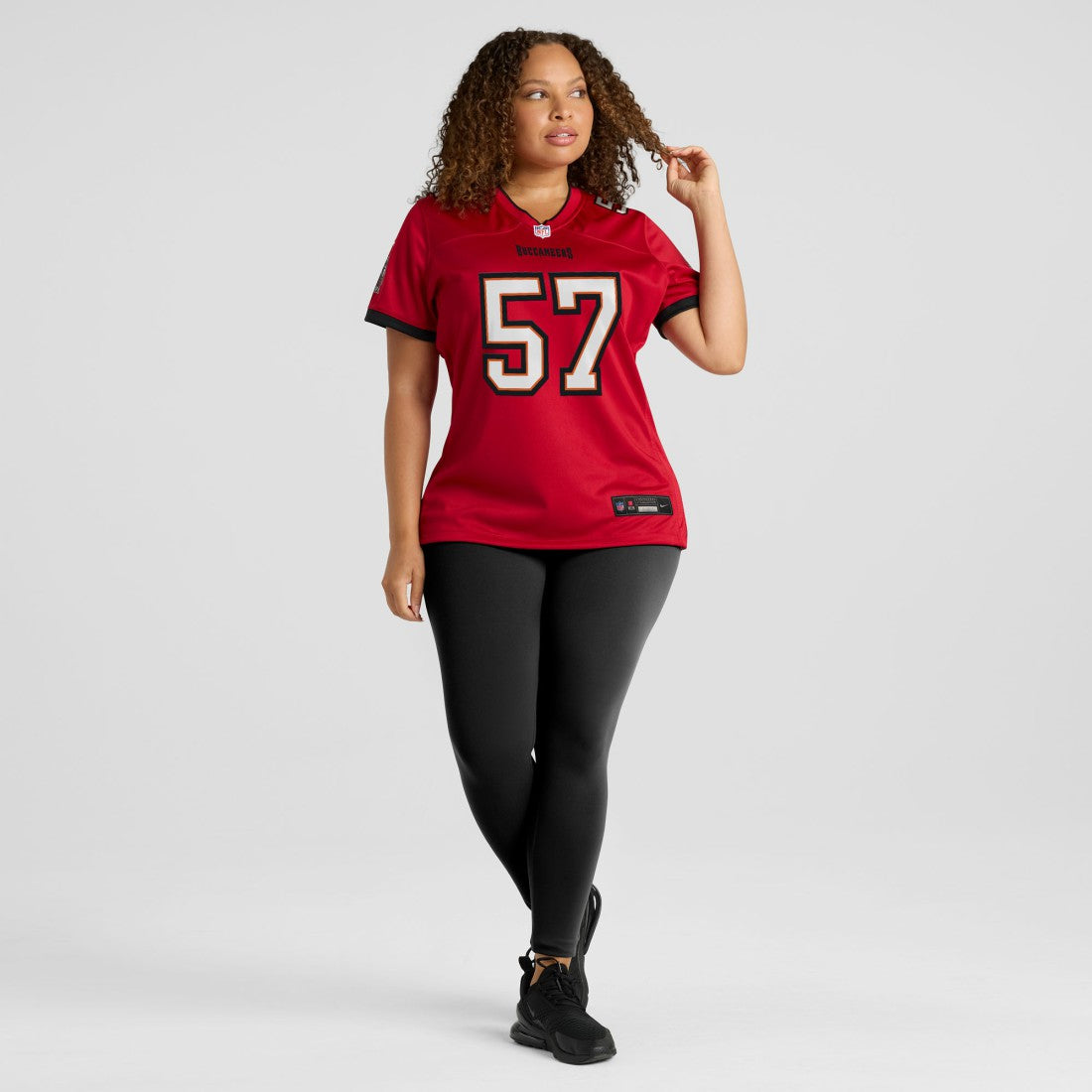 John Bullock Tampa Bay Buccaneers Women's Team Game Jersey - Red