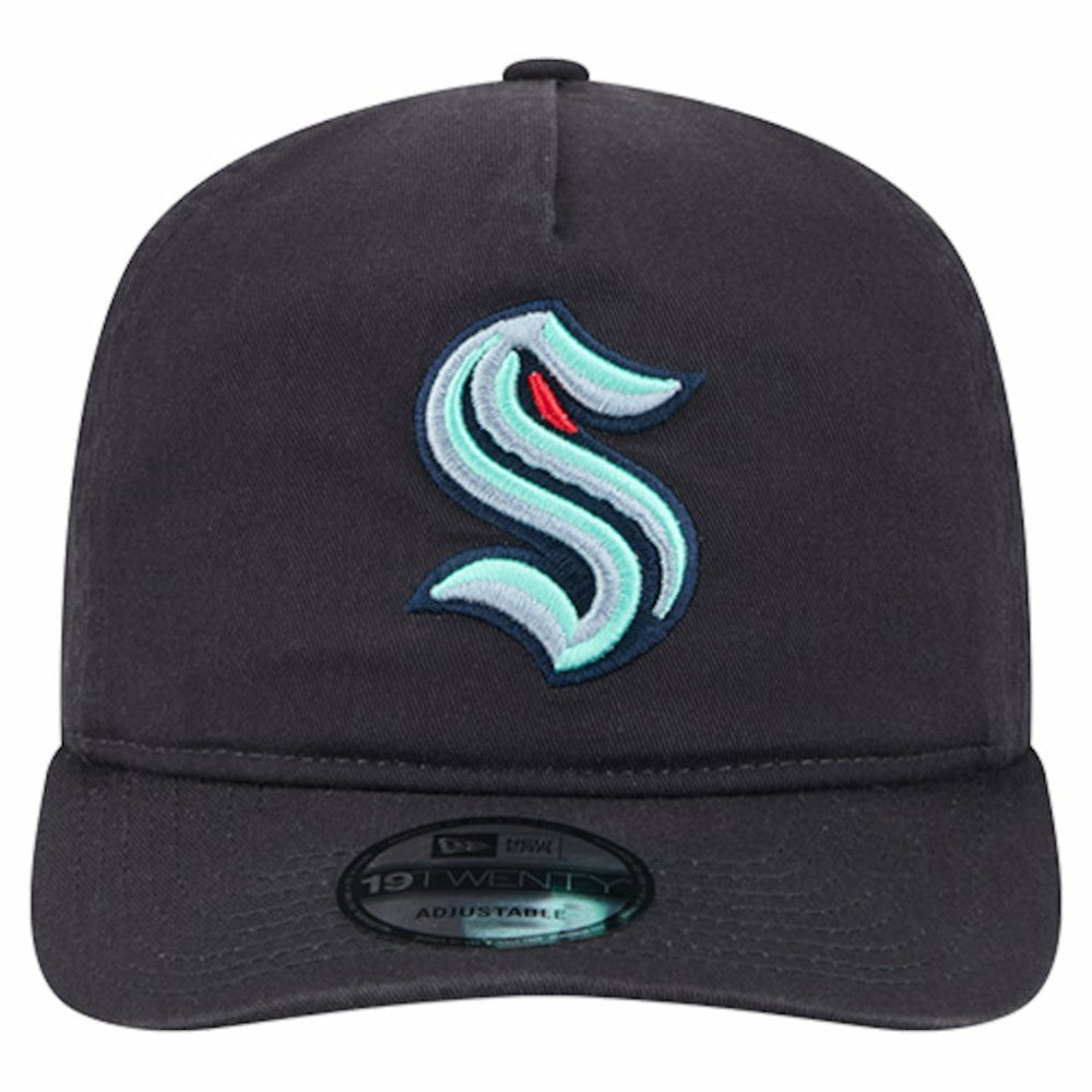 Seattle Kraken New Era 19TWENTY Adjustable Hat Deep Sea Blue