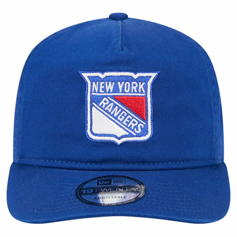 New York Rangers New Era 19TWENTY Adjustable Hat Blue