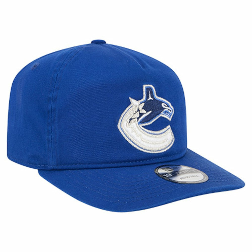 Vancouver Canucks New Era 19TWENTY Adjustable Hat Blue