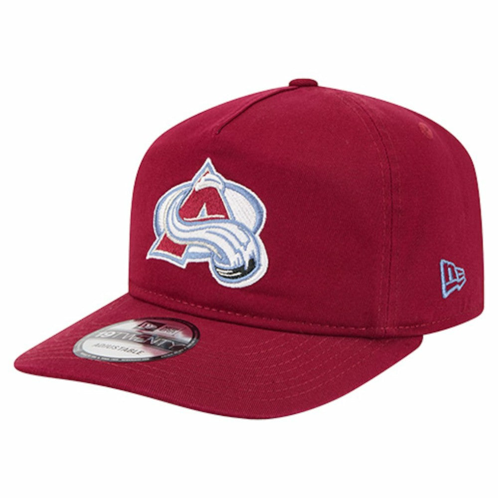 Colorado Avalanche New Era 19TWENTY Adjustable Hat Burgundy