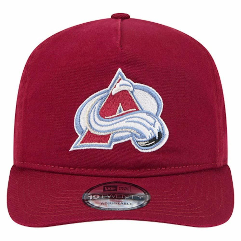 Colorado Avalanche New Era 19TWENTY Adjustable Hat Burgundy