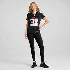 Nathan Carter Atlanta Falcons Women's Team Game Jersey - Black