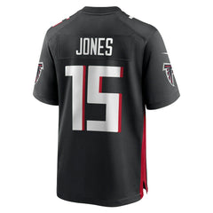 Emory Jones Atlanta Falcons Team Game Jersey - Black