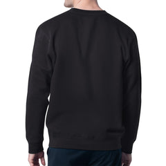 Dallas Stars Starter Team Grit Graphic Fleece Pullover Sweatshirt Black