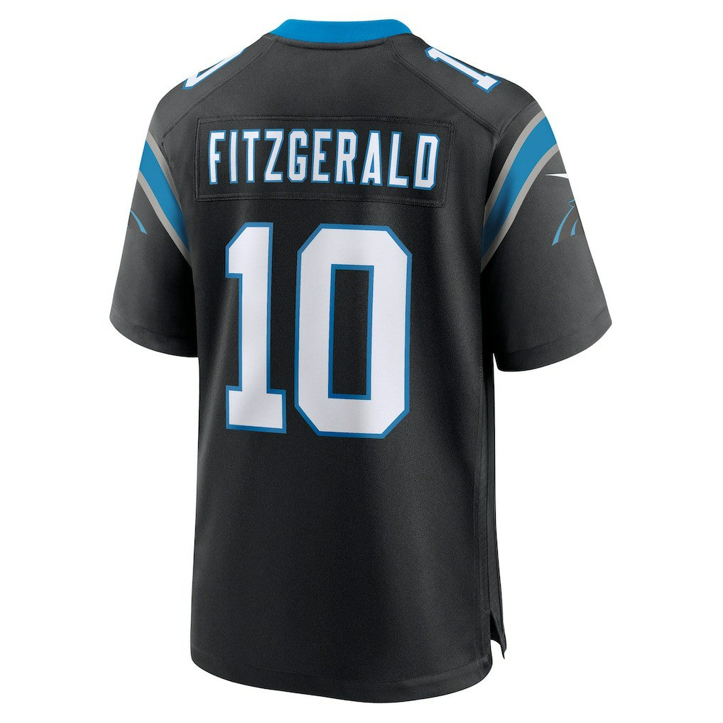 Ryan Fitzgerald Carolina Panthers Team Game Jersey - Black