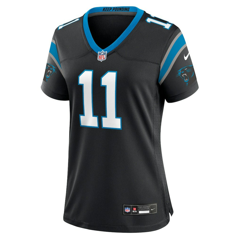 Nic Scourton Carolina Panthers Women's Team Game Jersey - Black