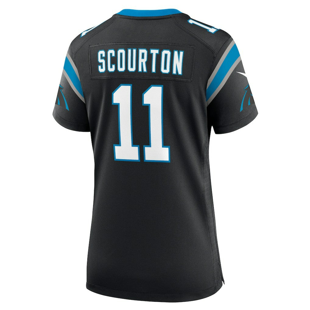 Nic Scourton Carolina Panthers Women's Team Game Jersey - Black