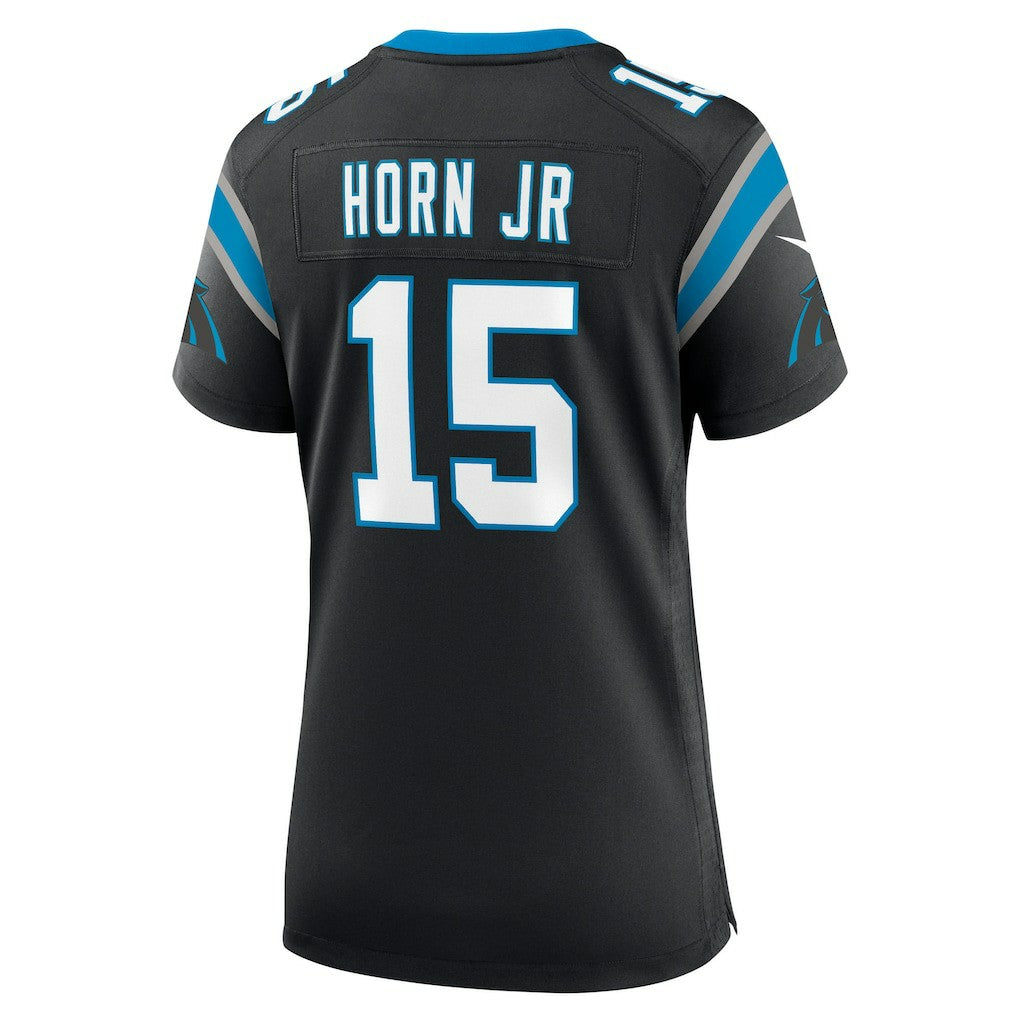 Jimmy Horn Jr Carolina Panthers Women's Team Game Jersey - Black