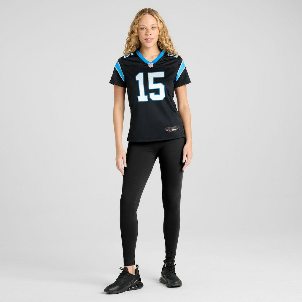 Jimmy Horn Jr Carolina Panthers Women's Team Game Jersey - Black