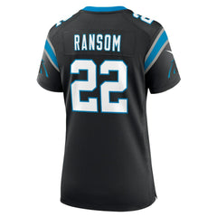 Lathan Ransom Carolina Panthers Women's Team Game Jersey - Black