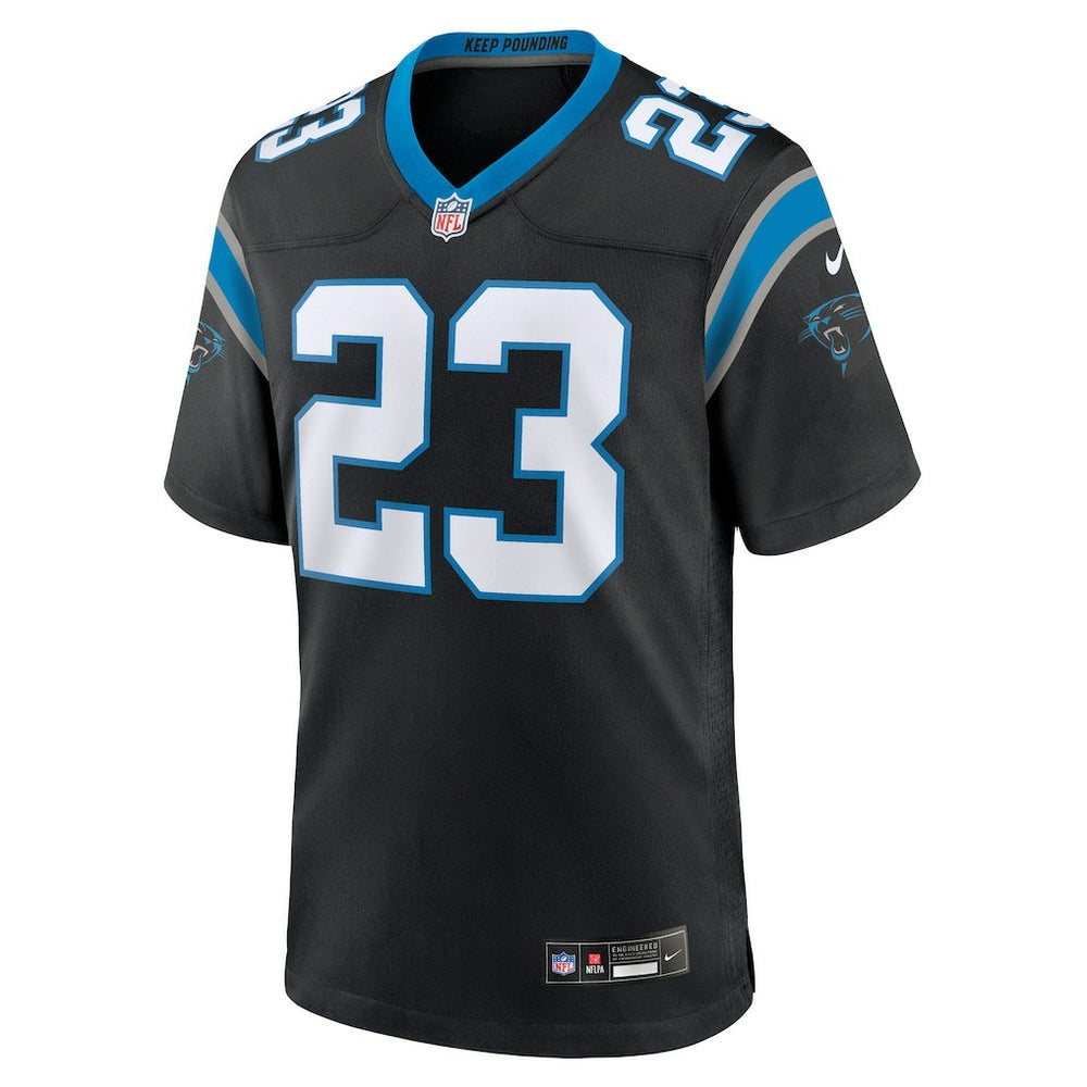 Trevor Etienne Carolina Panthers Team Game Jersey - Black