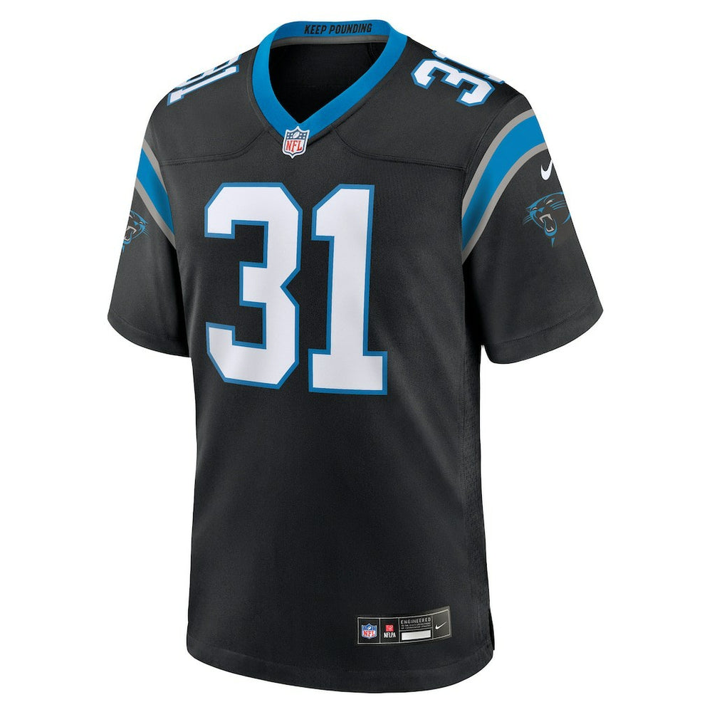Corey Thornton Carolina Panthers Team Game Jersey - Black