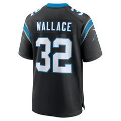 Trevin Wallace Carolina Panthers Team Game Jersey - Black