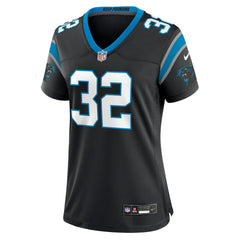 Trevin Wallace Carolina Panthers Women's Team Game Jersey - Black