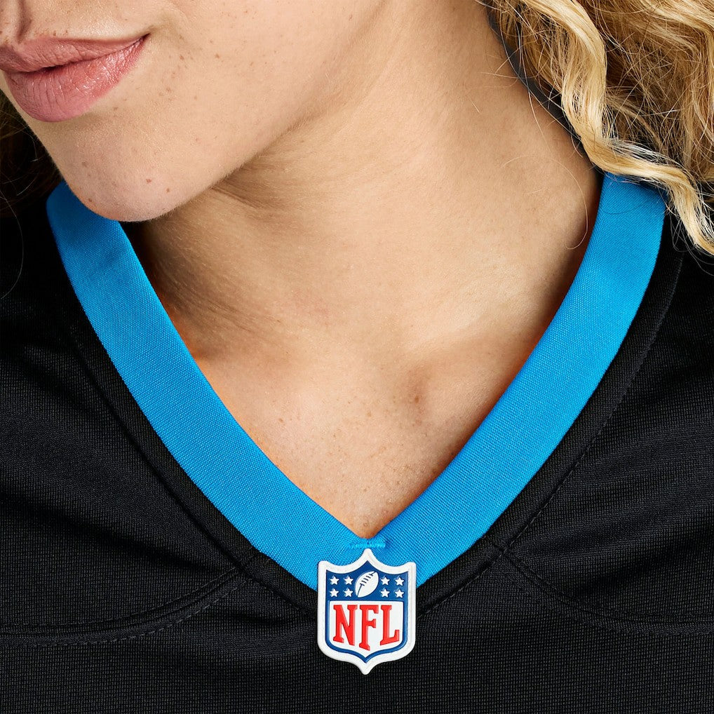 Trevin Wallace Carolina Panthers Women's Team Game Jersey - Black