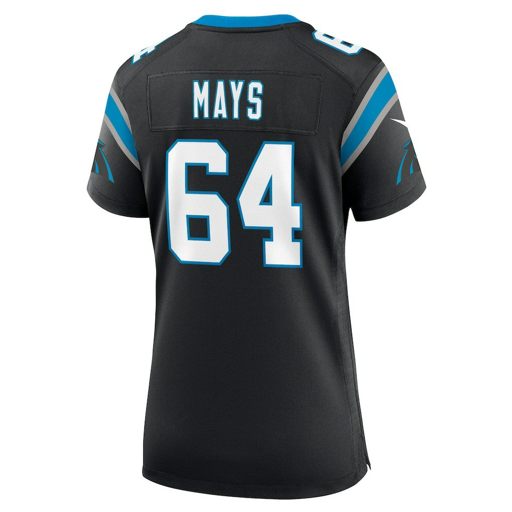 Cade Mays Carolina Panthers Women's Team Game Jersey - Black