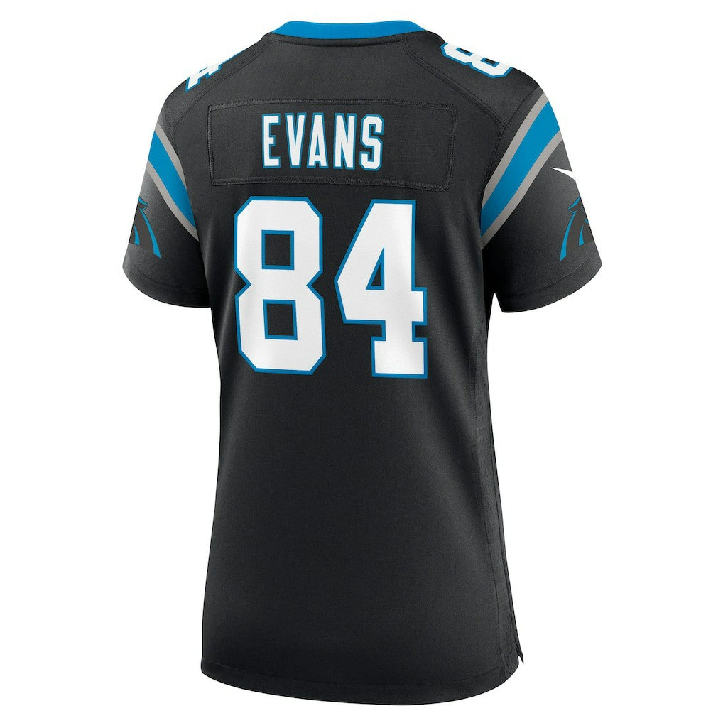 Mitchell Evans Carolina Panthers Women's Team Game Jersey - Black