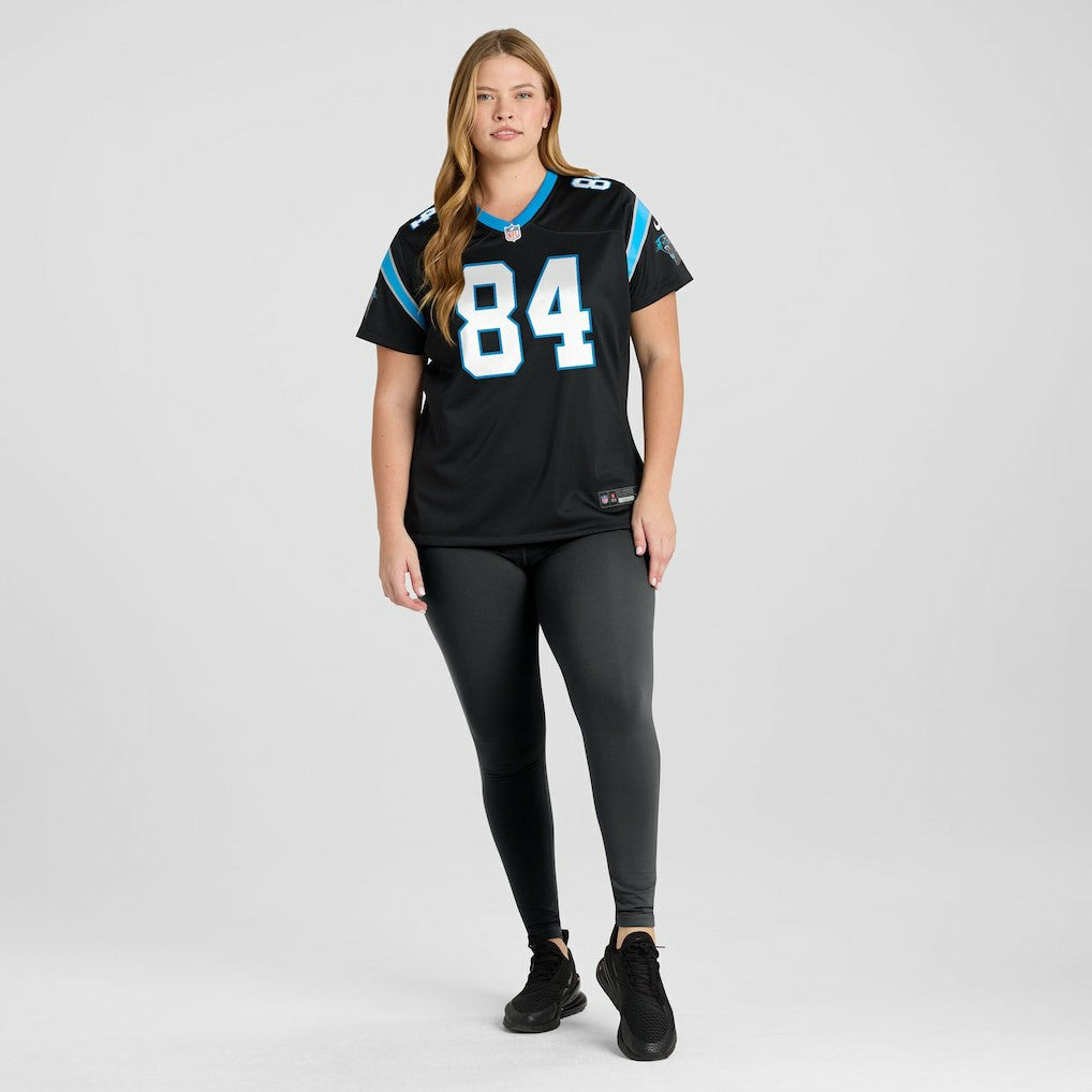 Mitchell Evans Carolina Panthers Women's Team Game Jersey - Black