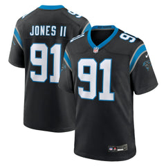 Patrick Jones II Carolina Panthers Team Game Jersey - Black