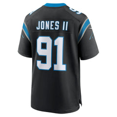 Patrick Jones II Carolina Panthers Team Game Jersey - Black