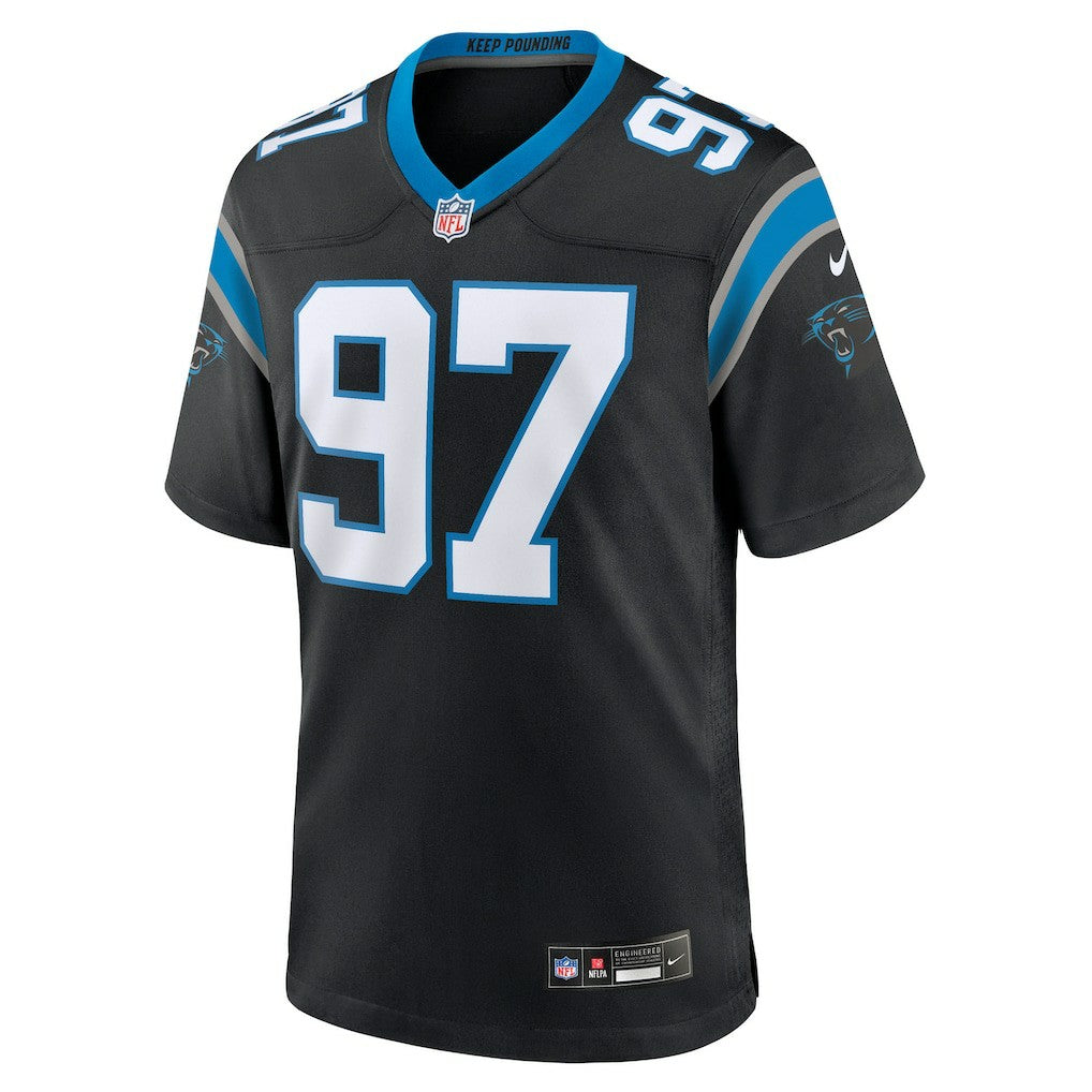 Bobby Brown III Carolina Panthers Team Game Jersey - Black