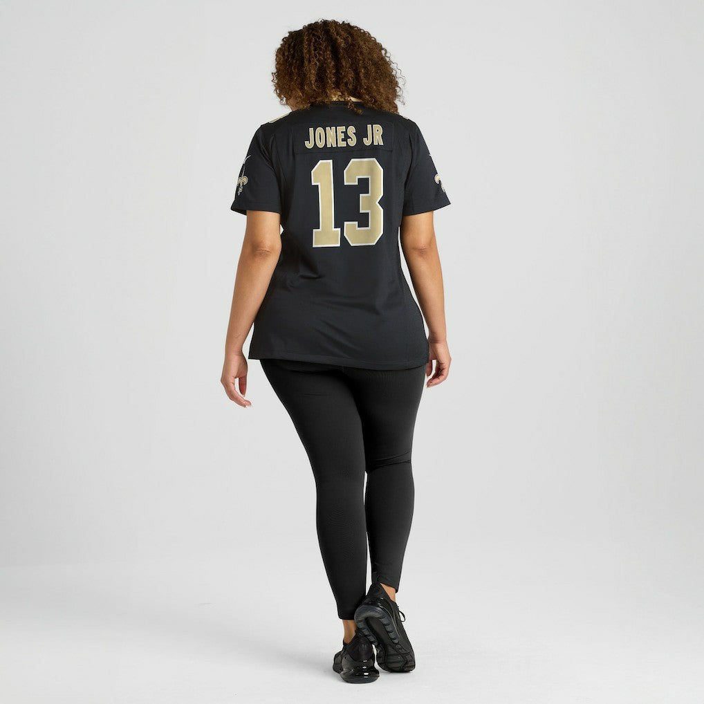 Velus Jones Jr. New Orleans Saints Women's Team Game Jersey - Black