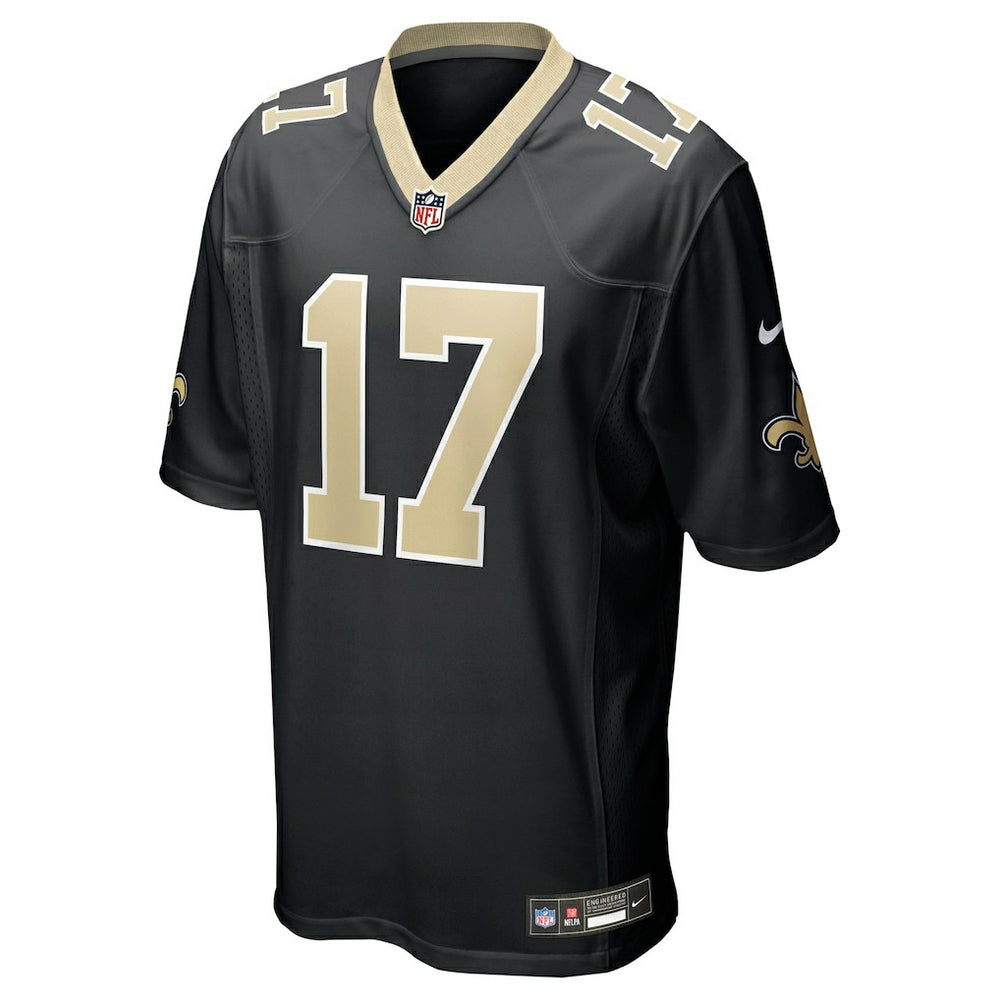 Trey Palmer New Orleans Saints Team Game Jersey - Black