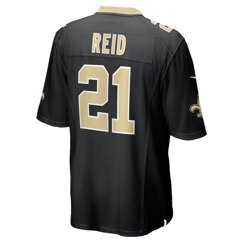 Justin Reid New Orleans Saints Team Game Jersey - Black