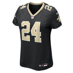 Devin Neal New Orleans Saints Women's Team Game Jersey - Black