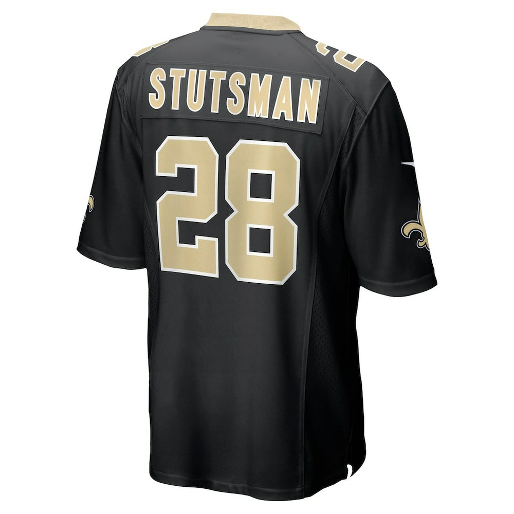 Danny Stutsman New Orleans Saints Team Game Jersey - Black