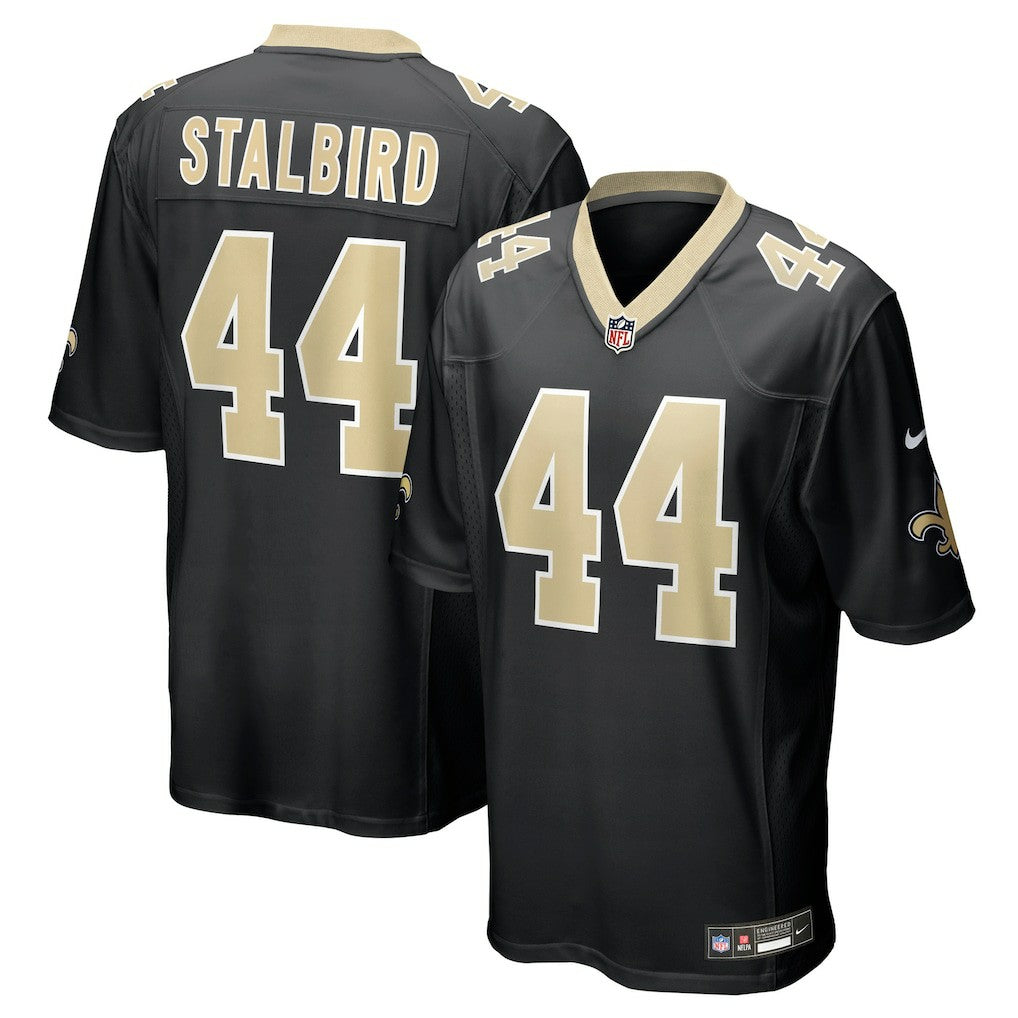 Isaiah Stalbird New Orleans Saints Team Game Jersey - Black